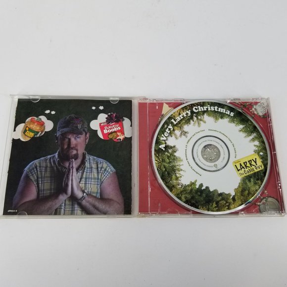 A Very Larry Christmas Music Audio CD Album Radio Cable Guy Holiday Funny 2004 - Picture 6 of 8